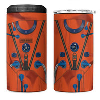 Personalized Astronaut 4 in 1 Can Cooler Tumbler Space Diving Suit India - Wonder Print Shop