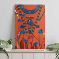 Personalized Astronaut Canvas Wall Art Space Diving Suit India - Wonder Print Shop