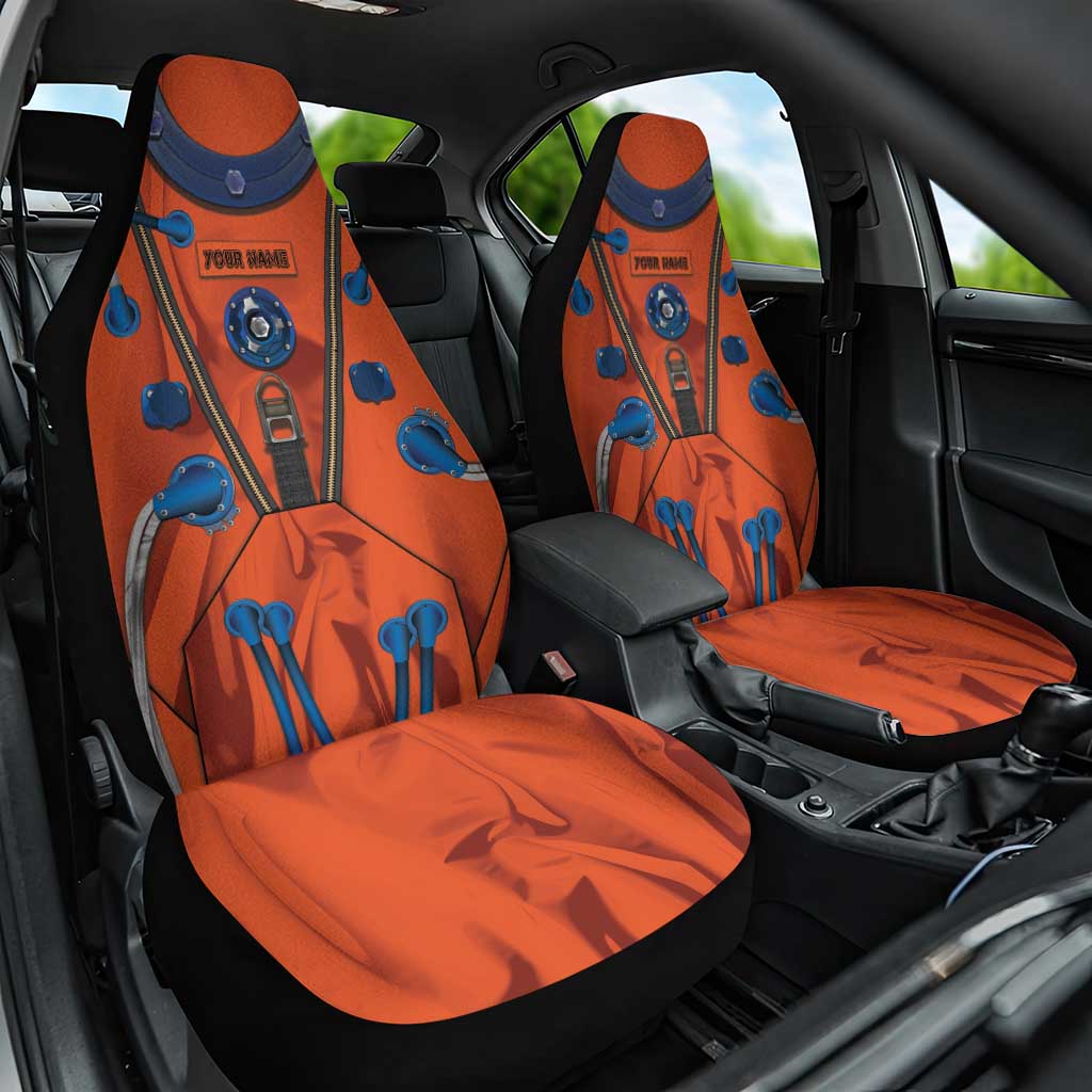 Personalized Astronaut Car Seat Cover Space Diving Suit India - Wonder Print Shop