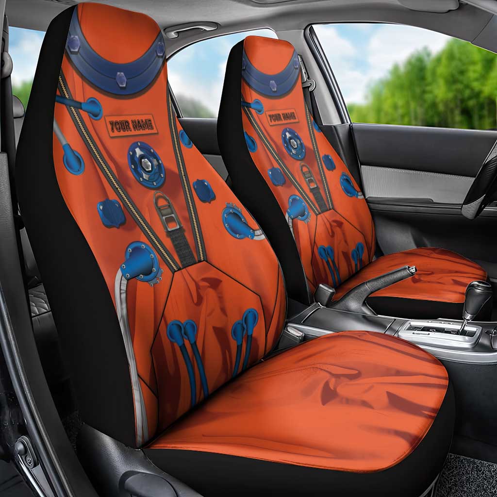 Personalized Astronaut Car Seat Cover Space Diving Suit India - Wonder Print Shop