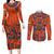 Personalized Astronaut Couples Matching Long Sleeve Bodycon Dress and Long Sleeve Button Shirt Space Diving Suit India - Wonder Print Shop
