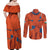 Personalized Astronaut Couples Matching Off Shoulder Maxi Dress and Long Sleeve Button Shirt Space Diving Suit India - Wonder Print Shop