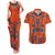Personalized Astronaut Couples Matching Tank Maxi Dress and Hawaiian Shirt Space Diving Suit India - Wonder Print Shop
