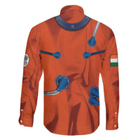 Personalized Astronaut Family Matching Off Shoulder Maxi Dress and Hawaiian Shirt Space Diving Suit India - Wonder Print Shop