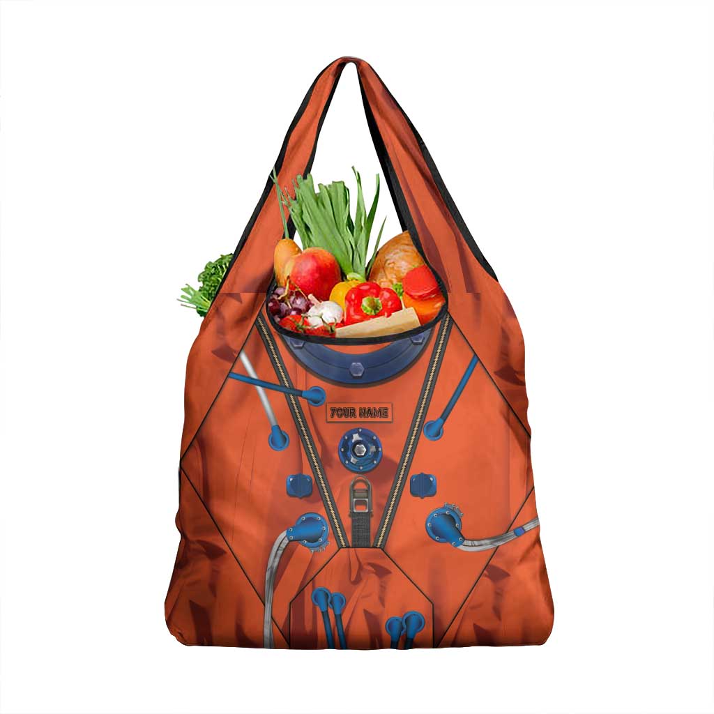 Personalized Astronaut Grocery Bag Space Diving Suit India - Wonder Print Shop