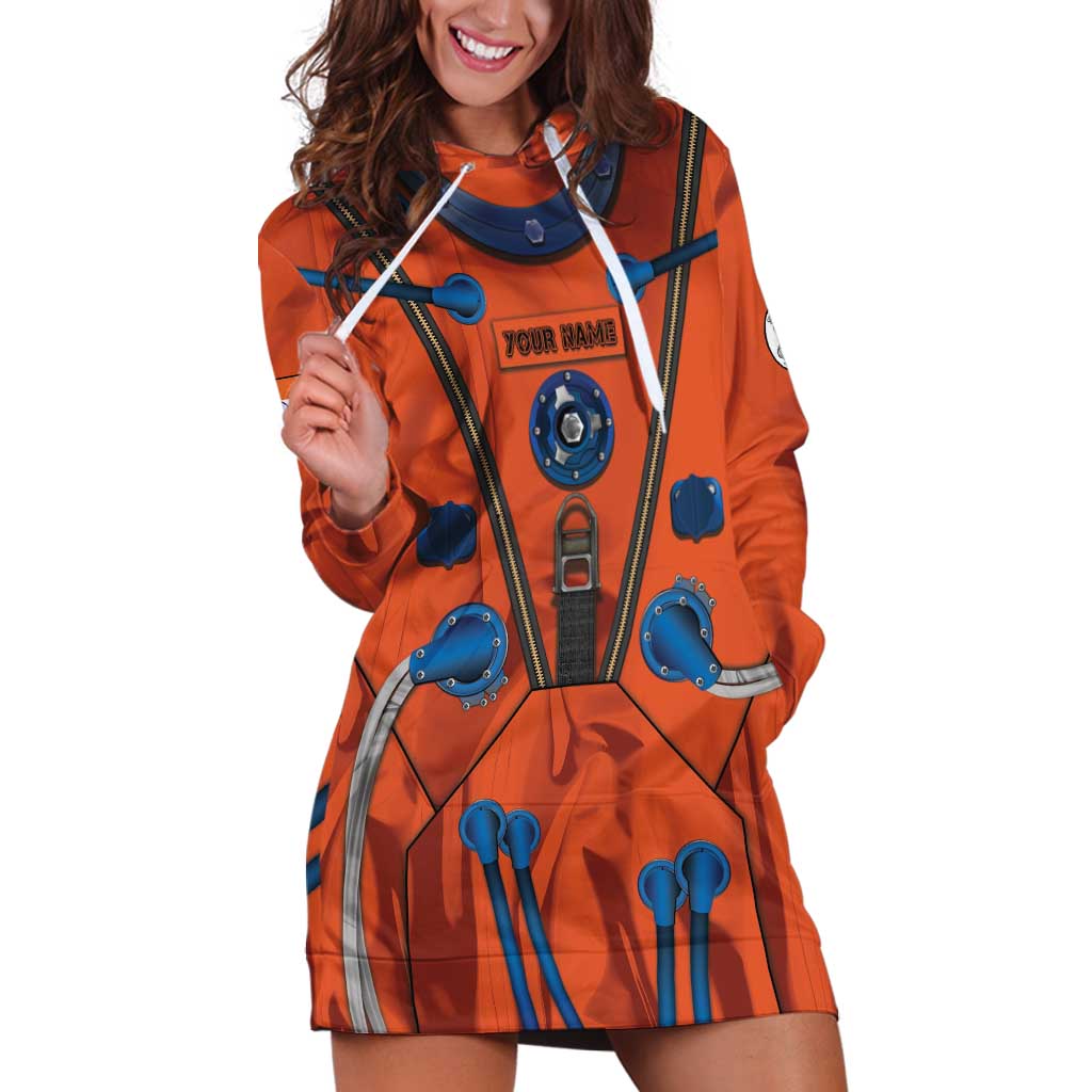 Personalized Astronaut Hoodie Dress Space Diving Suit India - Wonder Print Shop