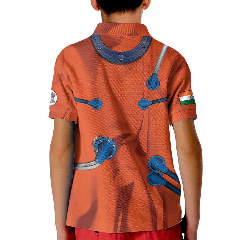 Personalized Astronaut Kid Polo Shirt Space Diving Suit India - Wonder Print Shop