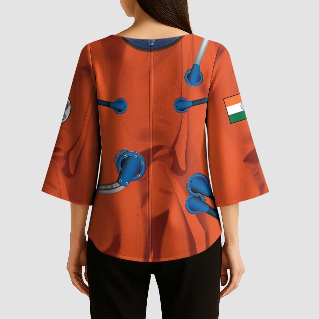 Personalized Astronaut Kimono Sleeve Blouse Space Diving Suit India - Wonder Print Shop