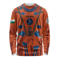 Personalized Astronaut Long Sleeve Shirt Space Diving Suit India - Wonder Print Shop