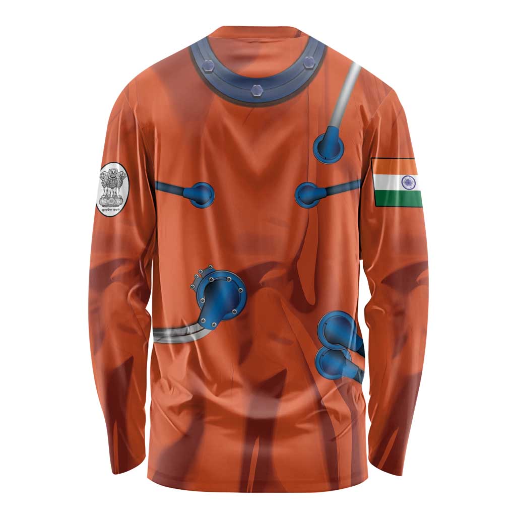 Personalized Astronaut Long Sleeve Shirt Space Diving Suit India - Wonder Print Shop