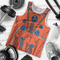 Personalized Astronaut Men Tank Top Space Diving Suit India - Wonder Print Shop