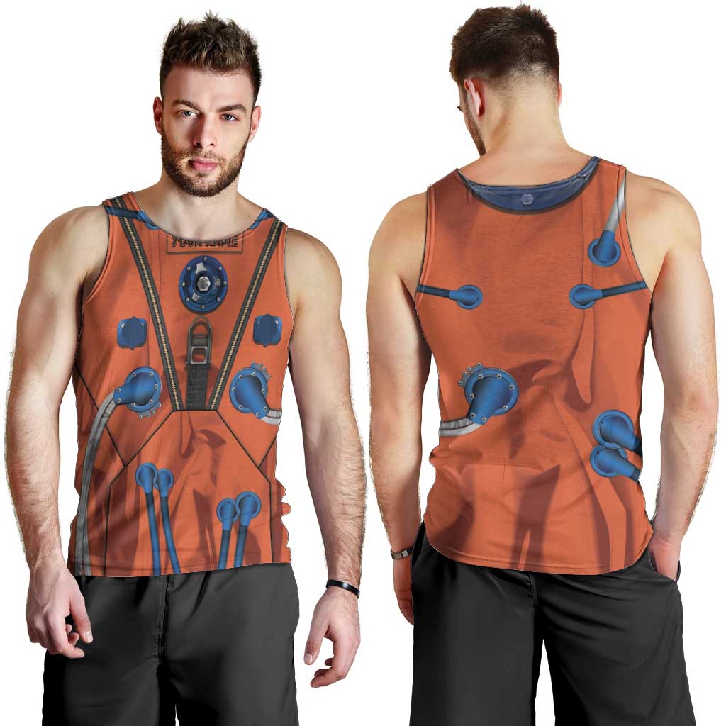 Personalized Astronaut Men Tank Top Space Diving Suit India - Wonder Print Shop