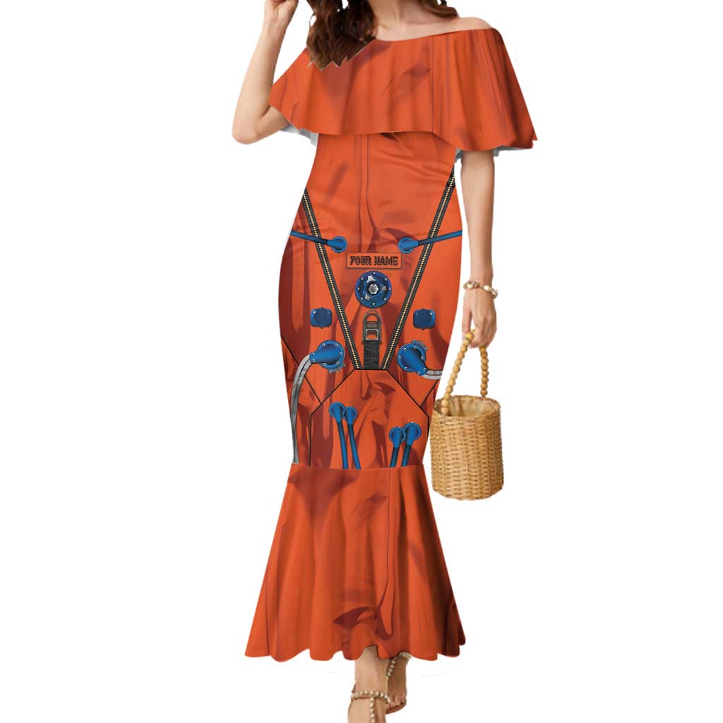 Personalized Astronaut Mermaid Dress Space Diving Suit India - Wonder Print Shop
