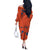 Personalized Astronaut Off The Shoulder Long Sleeve Dress Space Diving Suit India - Wonder Print Shop