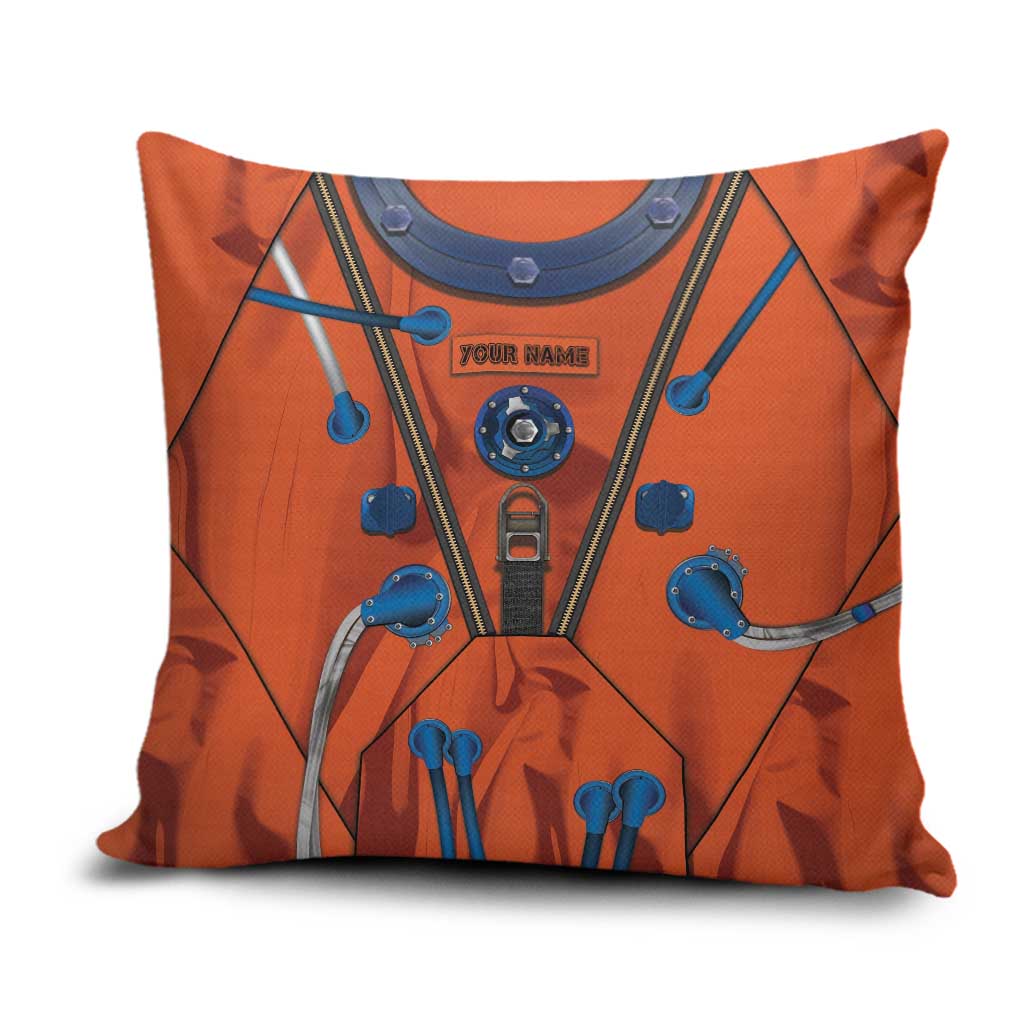 Personalized Astronaut Pillow Cover Space Diving Suit India - Wonder Print Shop