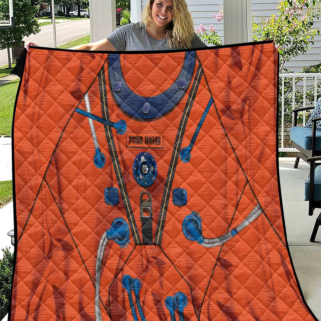 Personalized Astronaut Quilt Space Diving Suit India - Wonder Print Shop