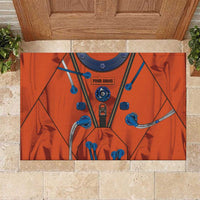 Personalized Astronaut Rubber Doormat Space Diving Suit India - Wonder Print Shop