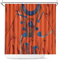 Personalized Astronaut Shower Curtain Space Diving Suit India - Wonder Print Shop