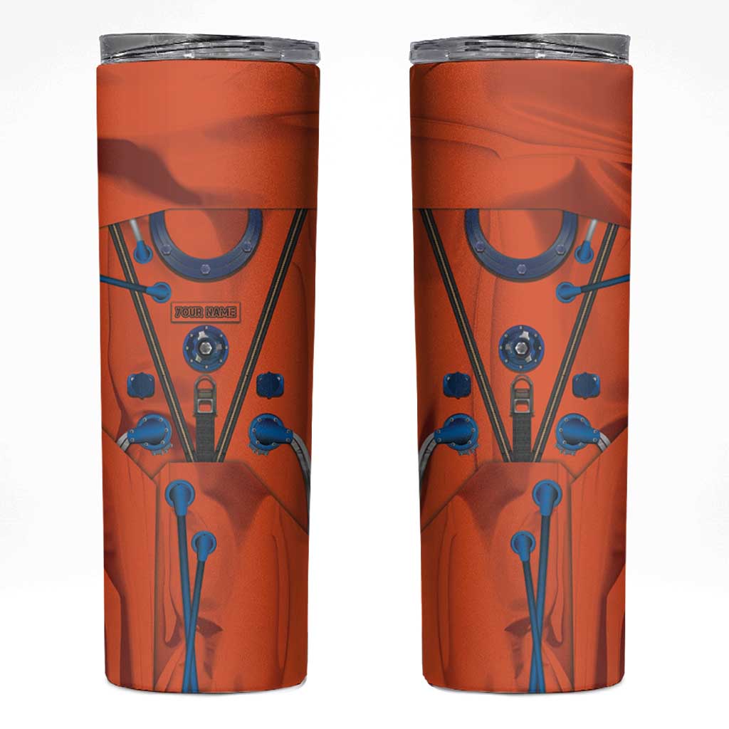 Personalized Astronaut Skinny Tumbler Space Diving Suit India - Wonder Print Shop