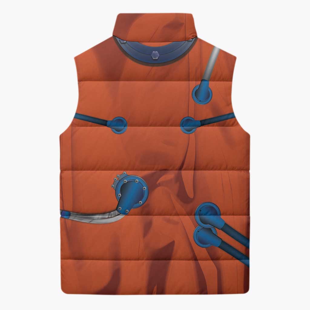 Personalized Astronaut Sleeveless Puffer Jacket Space Diving Suit India - Wonder Print Shop