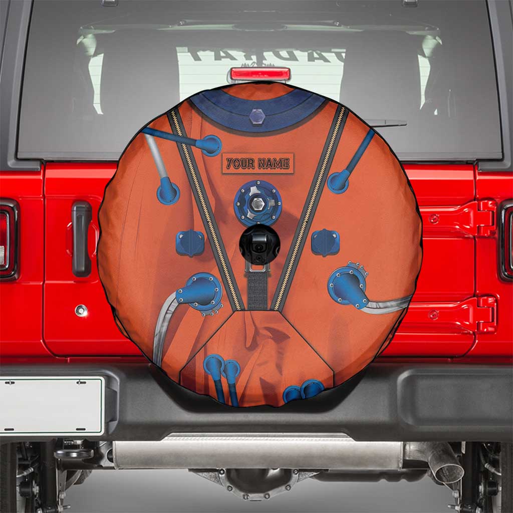 Personalized Astronaut Spare Tire Cover Space Diving Suit India - Wonder Print Shop