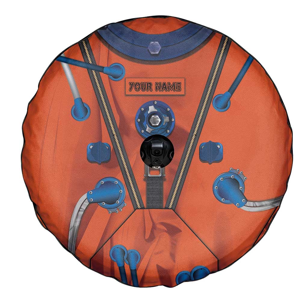 Personalized Astronaut Spare Tire Cover Space Diving Suit India - Wonder Print Shop