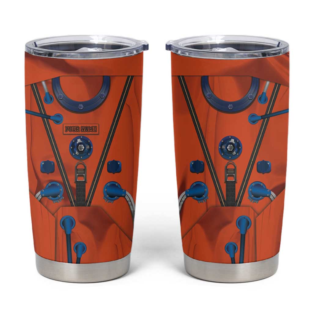 Personalized Astronaut Tumbler Cup Space Diving Suit India - Wonder Print Shop