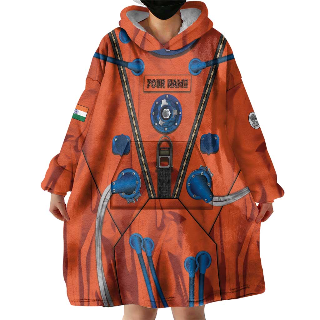 Personalized Astronaut Wearable Blanket Hoodie Space Diving Suit India - Wonder Print Shop
