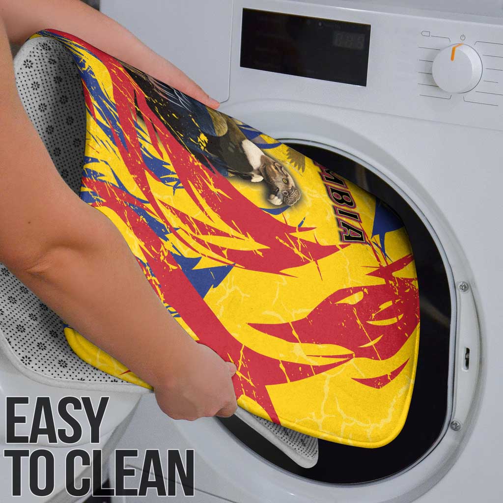 Colombia Bathroom Set Colombian Andean Condor With Coat Of Arms - Wonder Print Shop