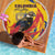Colombia Beach Blanket Colombian Andean Condor With Coat Of Arms - Wonder Print Shop