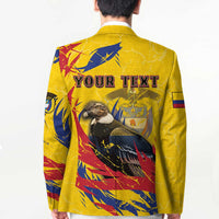 Personalized Colombia Blazer Colombian Andean Condor With Coat Of Arms - Wonder Print Shop