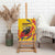 Colombia Canvas Wall Art Colombian Andean Condor With Coat Of Arms - Wonder Print Shop