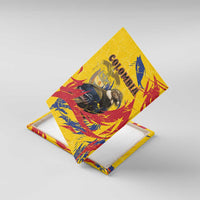 Colombia Canvas Wall Art Colombian Andean Condor With Coat Of Arms - Wonder Print Shop