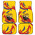 Colombia Car Mats Colombian Andean Condor With Coat Of Arms - Wonder Print Shop
