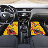 Colombia Car Mats Colombian Andean Condor With Coat Of Arms - Wonder Print Shop