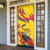 Personalized Colombia Door Cover Colombian Andean Condor With Coat Of Arms - Wonder Print Shop