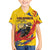Personalized Colombia Family Matching Puletasi and Hawaiian Shirt Colombian Andean Condor With Coat Of Arms - Wonder Print Shop