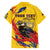 Personalized Colombia Hawaiian Shirt Colombian Andean Condor With Coat Of Arms - Wonder Print Shop