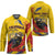 Personalized Colombia Hockey Jersey Colombian Andean Condor With Coat Of Arms - Wonder Print Shop