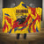 Colombia Hooded Blanket Colombian Andean Condor With Coat Of Arms - Wonder Print Shop
