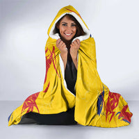 Colombia Hooded Blanket Colombian Andean Condor With Coat Of Arms - Wonder Print Shop