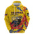 Personalized Colombia Hoodie Colombian Andean Condor With Coat Of Arms - Wonder Print Shop