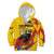 Personalized Colombia Kid Hoodie Colombian Andean Condor With Coat Of Arms - Wonder Print Shop
