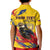 Personalized Colombia Kid Polo Shirt Colombian Andean Condor With Coat Of Arms - Wonder Print Shop
