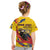 Personalized Colombia Kid T Shirt Colombian Andean Condor With Coat Of Arms - Wonder Print Shop