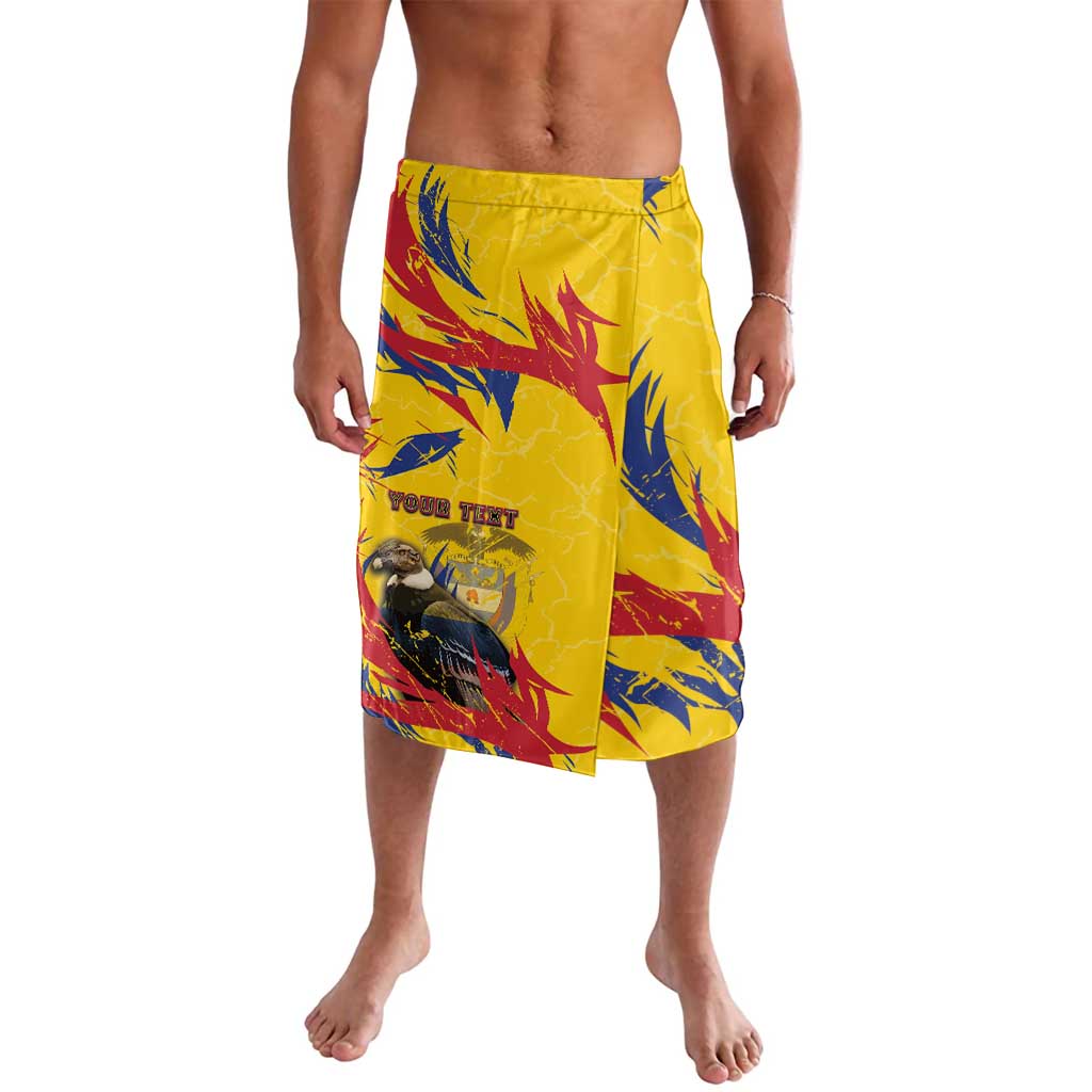 Personalized Colombia Lavalava Colombian Andean Condor With Coat Of Arms - Wonder Print Shop