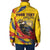 Personalized Colombia Padded Jacket Colombian Andean Condor With Coat Of Arms - Wonder Print Shop