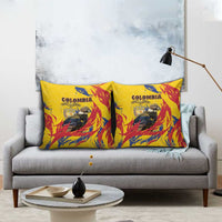 Colombia Pillow Cover Colombian Andean Condor With Coat Of Arms - Wonder Print Shop