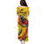Personalized Colombia Puletasi Colombian Andean Condor With Coat Of Arms - Wonder Print Shop