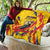 Colombia Quilt Colombian Andean Condor With Coat Of Arms - Wonder Print Shop
